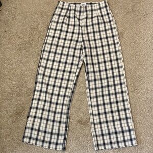 Princess Polly Wide Leg Plaid Pants
